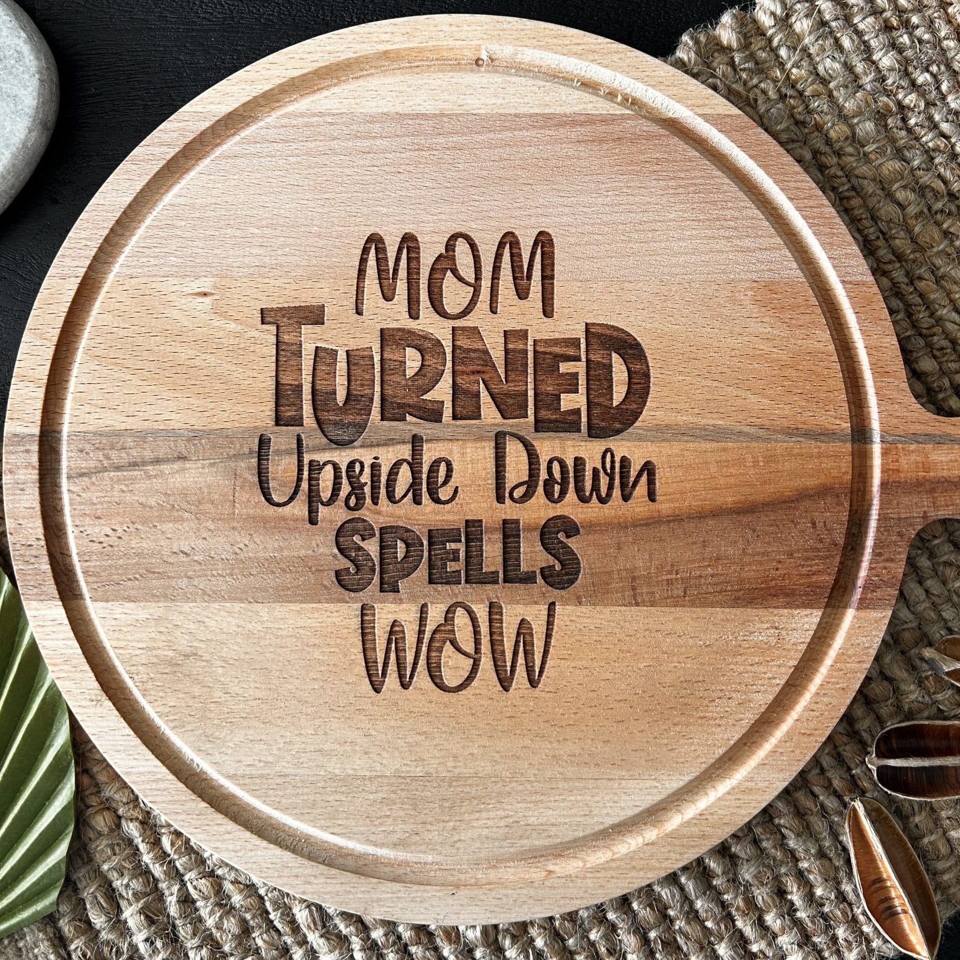 Ronde serveerplank Ø 30 cm Ronde serveerplank Ø 30 cm - Afbeelding 4