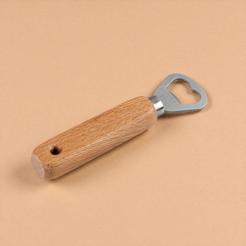 Gravure sur ouvre-bière personnaliser l'ouvre-bière en bois avec votre propre design