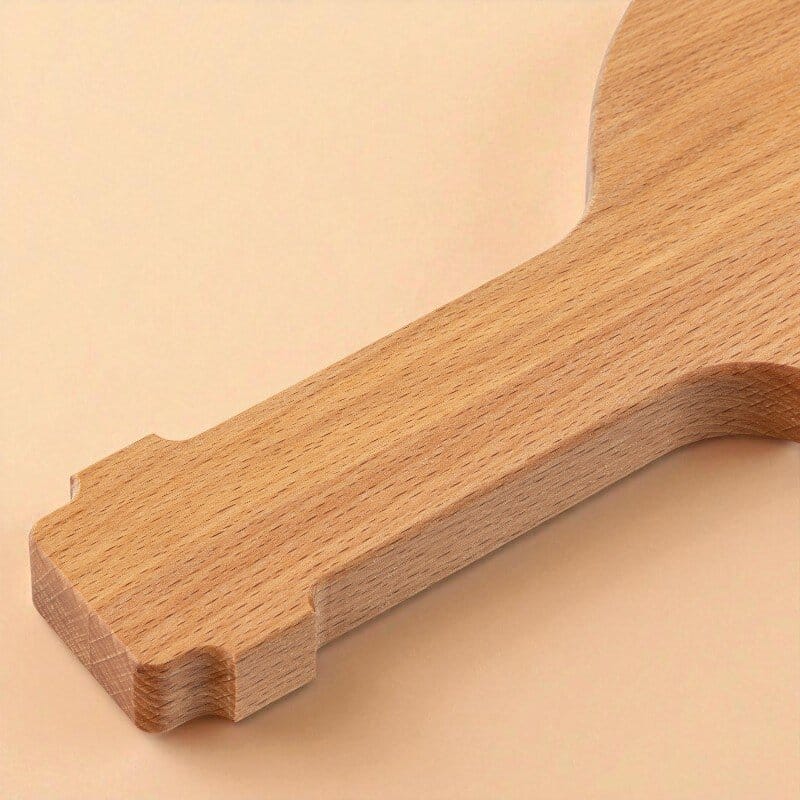 Bouteille de vin en bois 47 x 15 cm planche à boissons bouteille de vin en bois gros plan