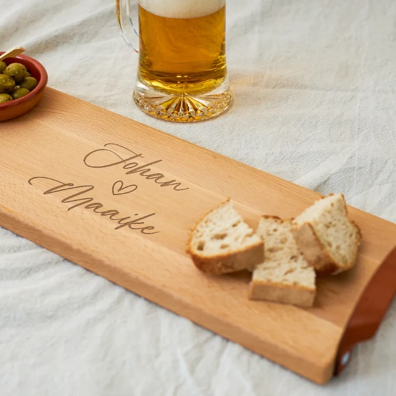 Planche à apéritif 48 x 17 cm Tablette à graver XL | Grande tablette à graver XL